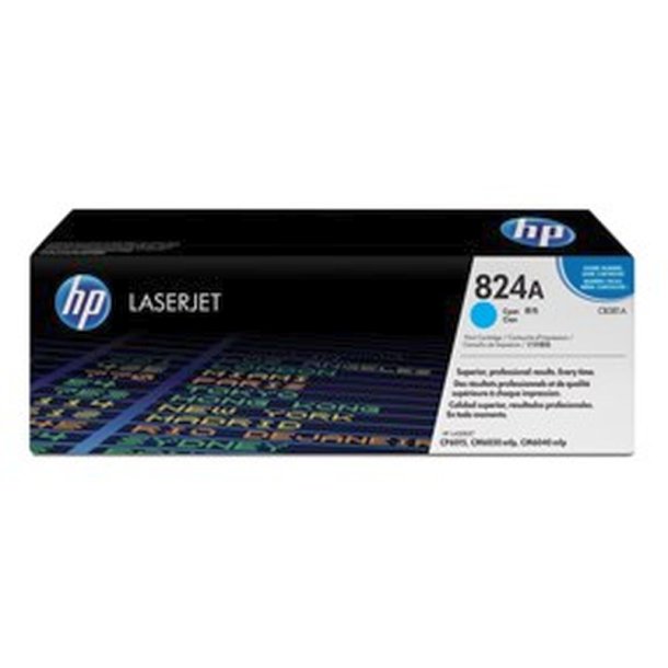 HP 824A LaserJet - original toner - cyan - 21000 sider