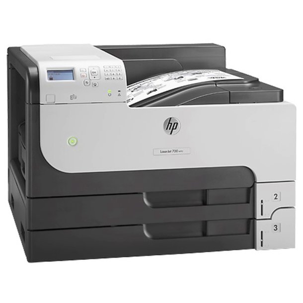 HP LaserJet Enterprise<br>M712dn kopimaskine<br>A3 mono Laser Singlefunktion