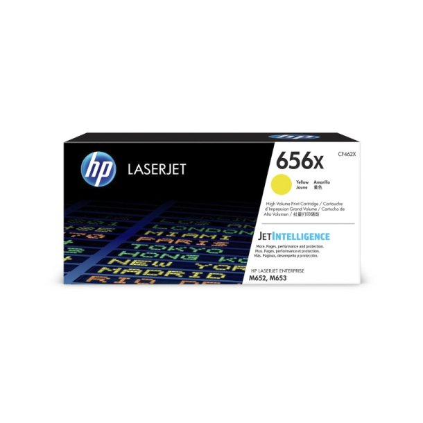 HP 656X LaserJet - original toner - yellow - 22000 sider