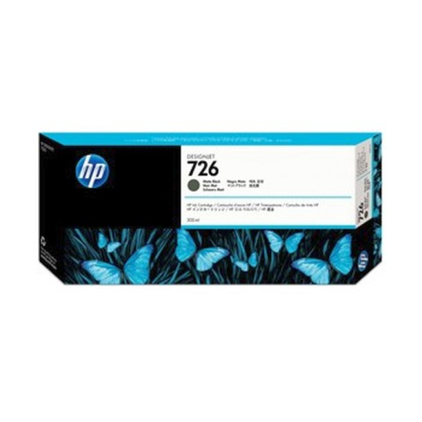 HP 726 - original - mat sort - Pigmentbaseret - 300 ml