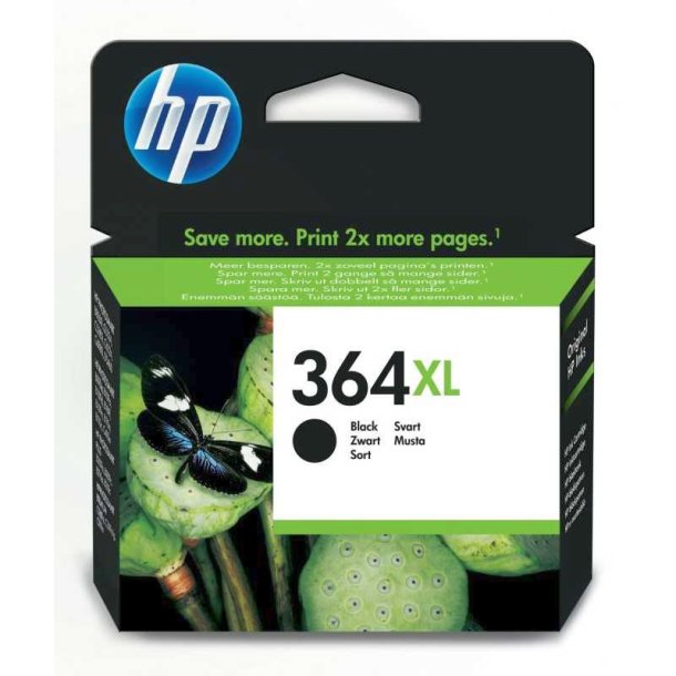 HP 364XL - original - med hj kapacitet - sort