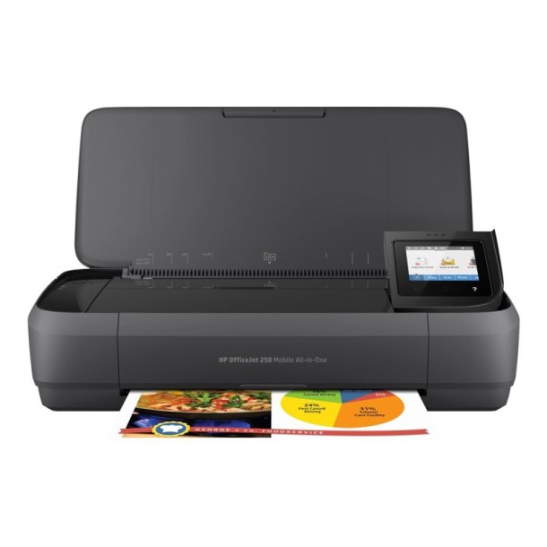 HP Officejet 250 mobile AiO - A4 - Farve Multifunktionsprinter