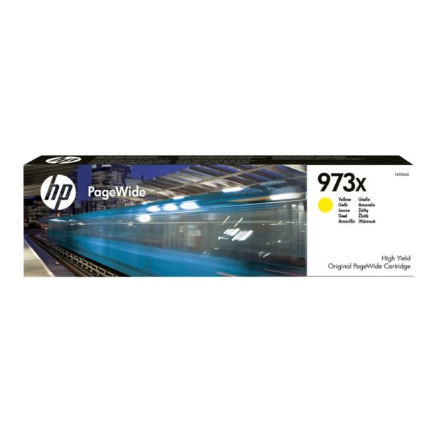 HP 973X - original - yellow - XL - Pigmentbaseret - 86 ml - 7000 Sider