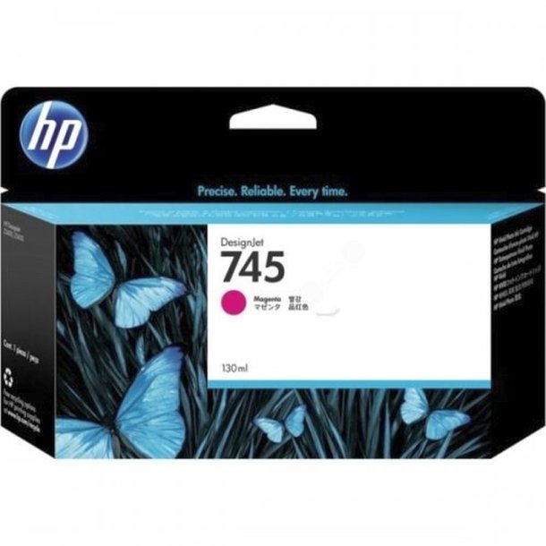 HP 745 - DesignJet - Magenta - original - Pigmentbaseret - 130 ml