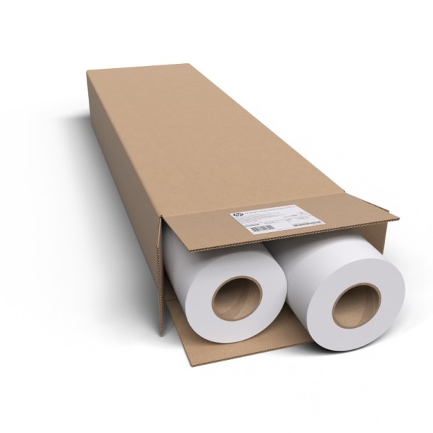 HP 36" Bright White Inkjet - 914mm x 45,7m - 90g/m&sup2; - 2 ruller papir