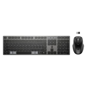 HP 725 mus og tastatur combo - opladelig - tr�dl�s - sort
