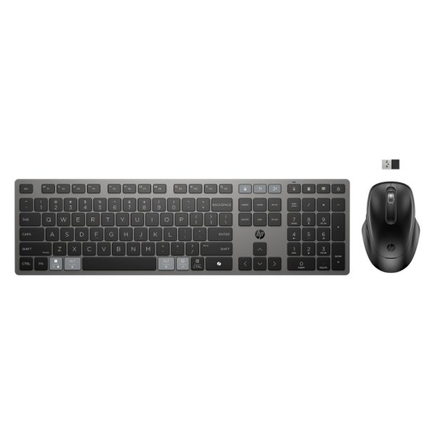 HP 725 mus og tastatur combo - opladelig - tr�dl�s - sort