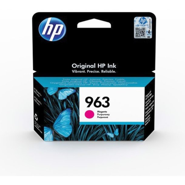 HP 963 blk- original - magenta - Pigmentbaseret - 10,77 ml - 700 Sider