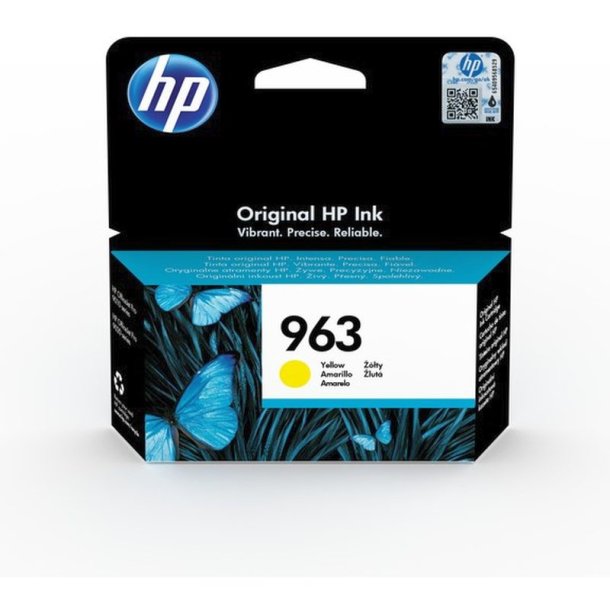 HP 963 blk- original - yellow - Pigmentbaseret - 10,7 ml - 700 Sider