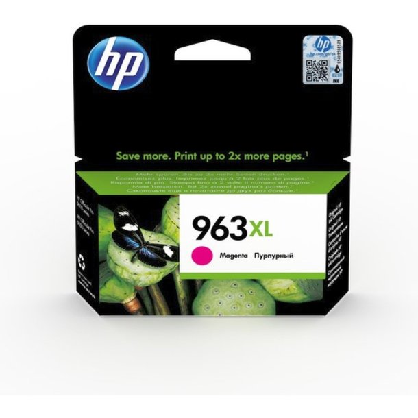 HP 963XL blk - original - magenta - XL - Pigmentbaseret - 23,25 ml - 1600 Sider