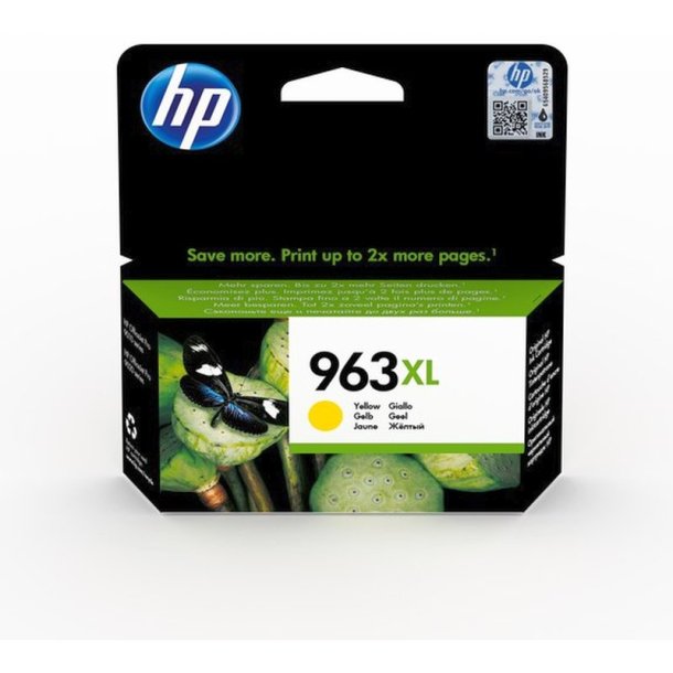 HP 963XL blk - original - yellow - XL - Pigmentbaseret - 22,92 ml - 1600 Sider