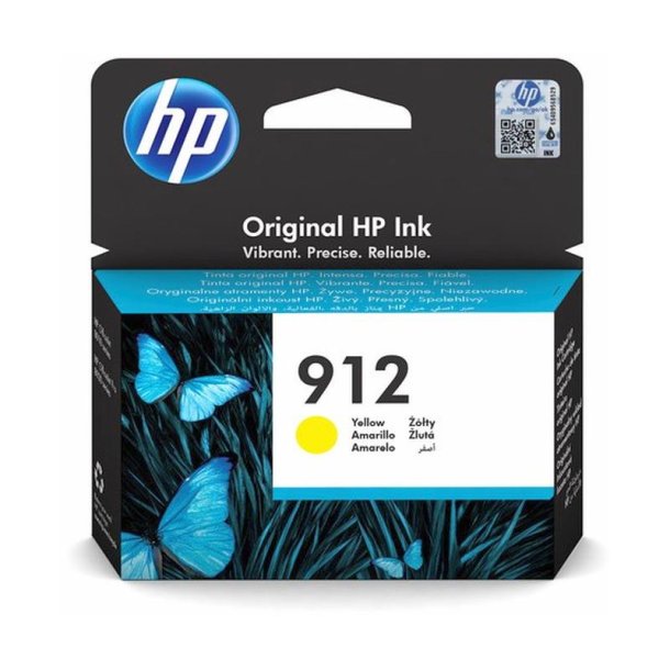 HP 912 blk - original - yellow - Pigmentbaseret - 2,9 ml - 315 Sider