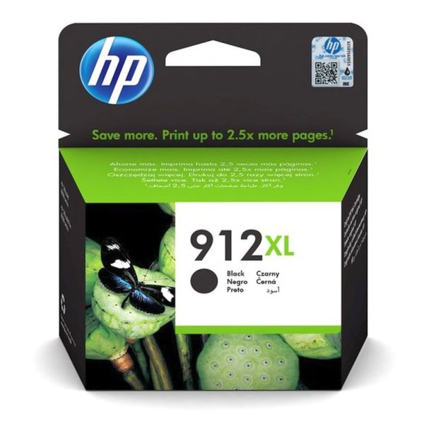 HP 912XL blk - original - sort - XL - Pigmentbaseret - 21,7 ml - 825 Sider