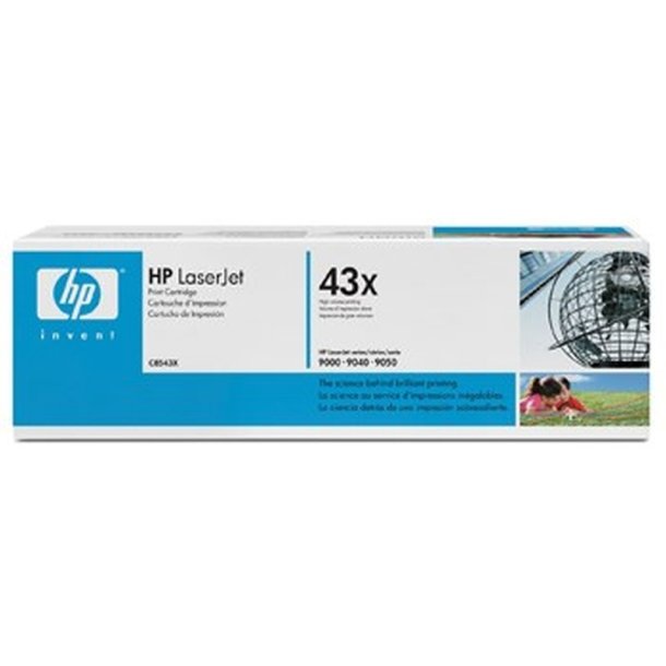 HP 43X - LaserJet - original toner - sort - 30000 sider