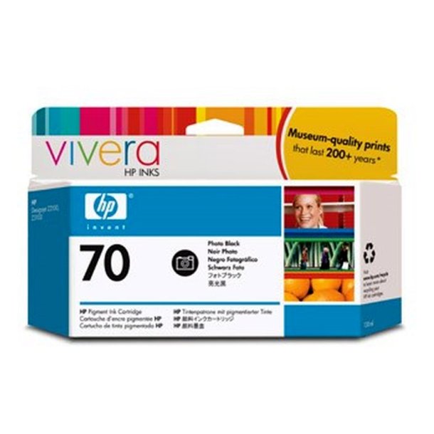 HP 70 - original - fotosort - Pigmentbaseret - 130 ml