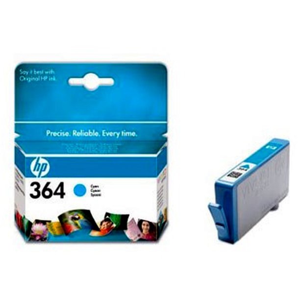 HP 364 - original - cyan - Farvebaseret - 300 Sider