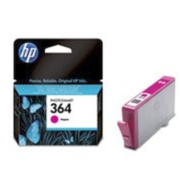 HP 364 - original - magenta - Farvebaseret - 300 Sider