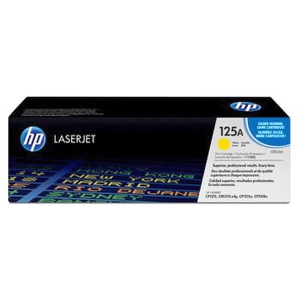 HP 125A - LaserJet - original toner - yellow - 1400 sider