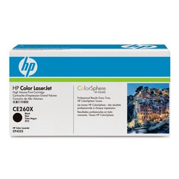 HP 649X - LaserJet - original toner - sort - 17000 sider