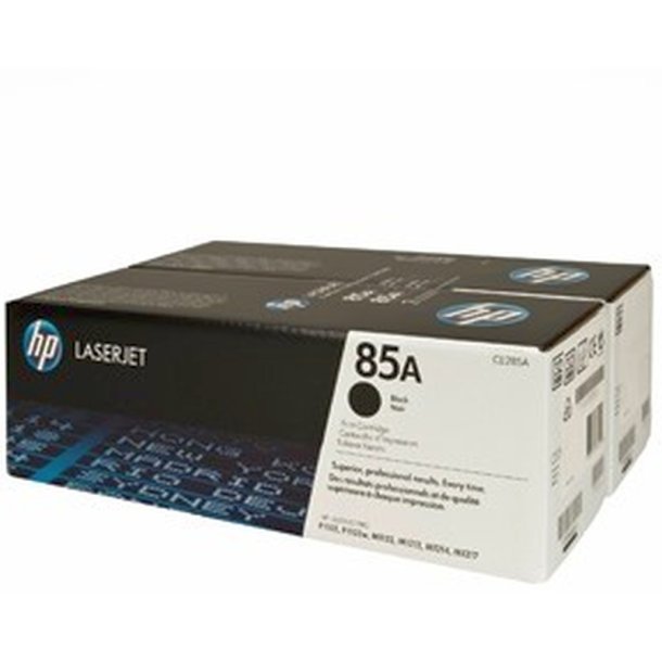 HP 85A - LaserJet - original toner - sort - 2 -pak - 3200 sider