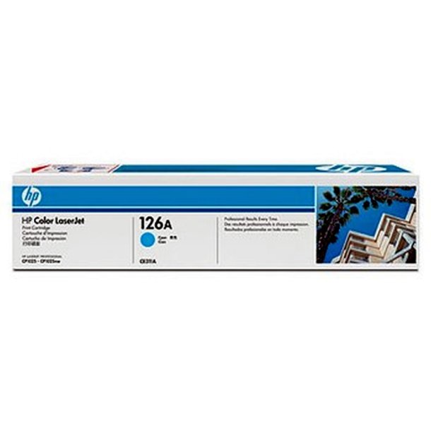 HP 126A - LaserJet - original toner - cyan - 1000 sider