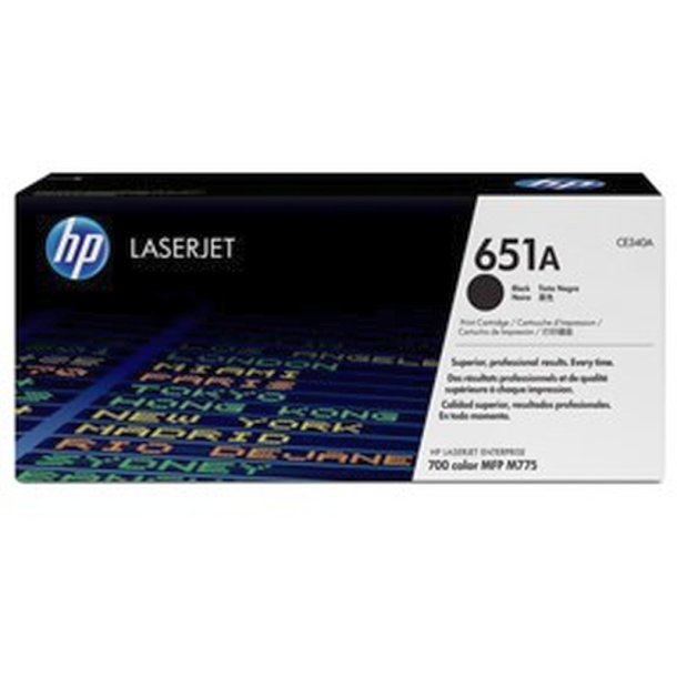 HP 651A - LaserJet - original toner - sort - 13500 sider