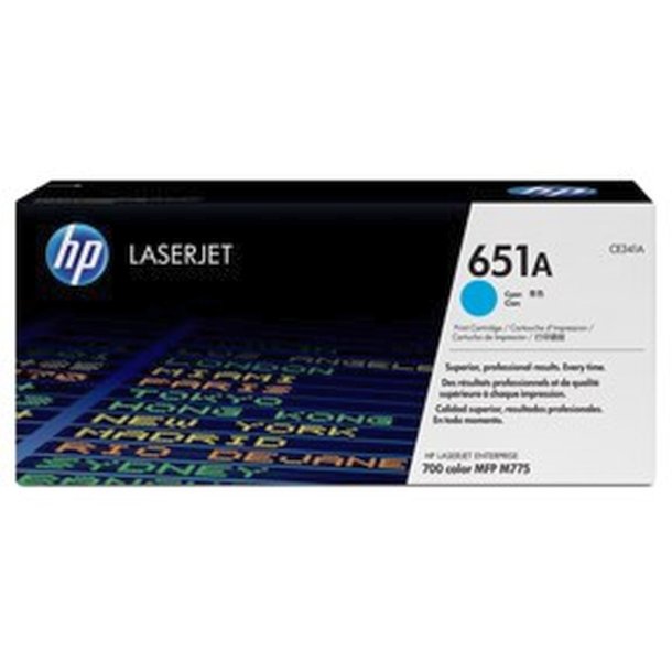 HP 651A - LaserJet - original toner - cyan - 16000 sider