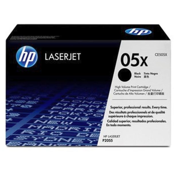 HP 05X - LaserJet - original toner - sort - 2 -pak - 13000 sider