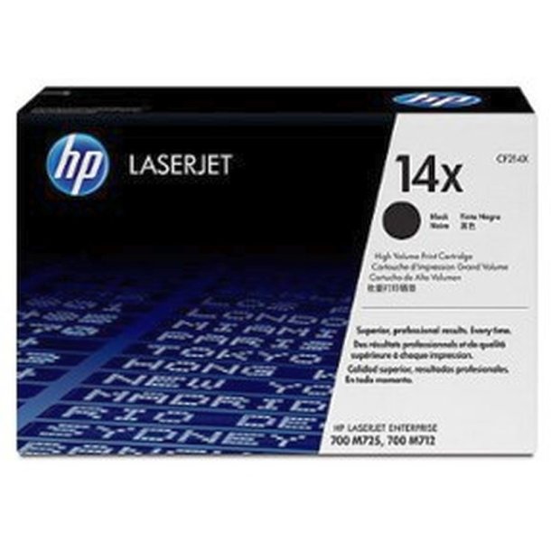 HP 14X - LaserJet - original toner - sort - 17500 sider