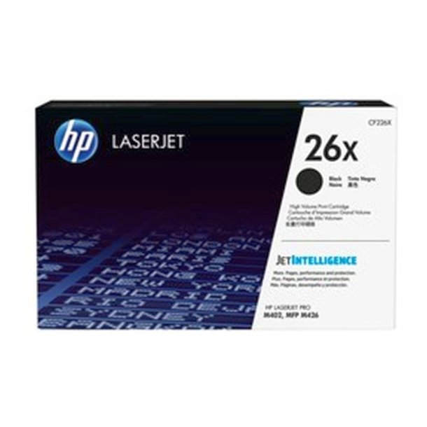 HP 26X - LaserJet - original toner - sort - 9000 sider