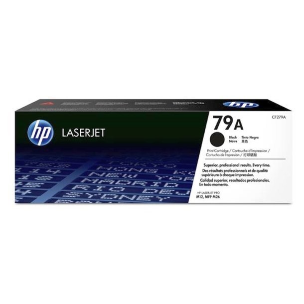 HP 79A - LaserJet - original toner - sort - 1000 sider