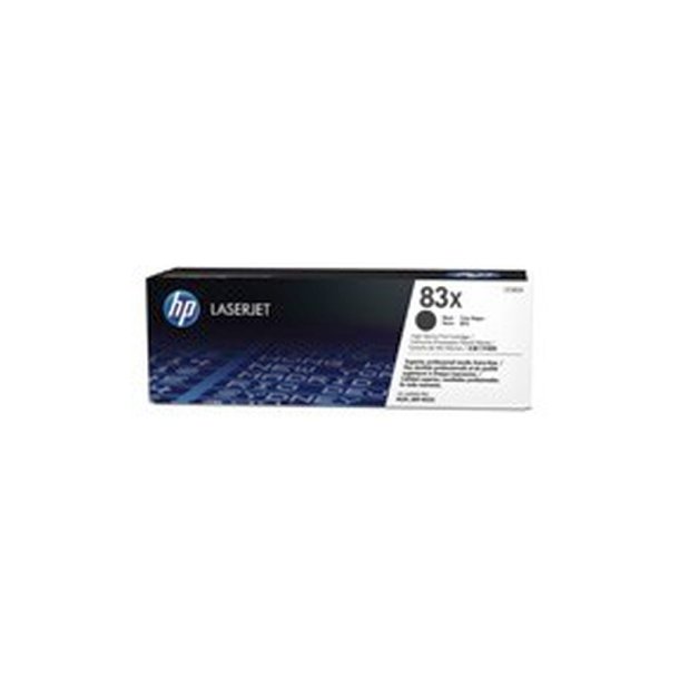 HP 83X - LaserJet - original toner - sort - 2200 sider