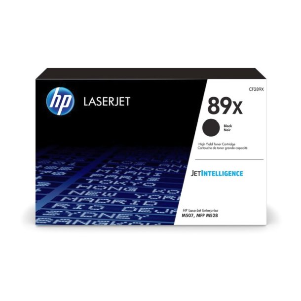 HP 89X - LaserJet - original toner - sort - 10000 sider