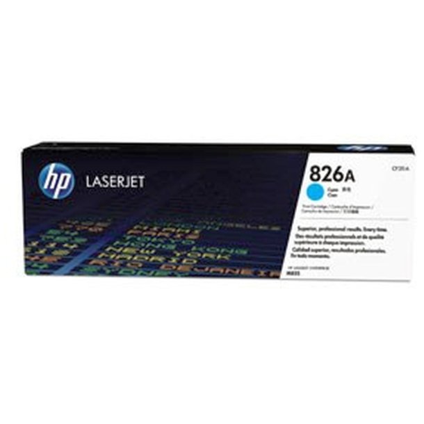 HP 826A - LaserJet - original toner - cyan - 31500 sider