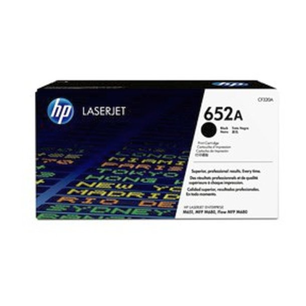 HP 652A - LaserJet - original toner - sort - 11500 sider