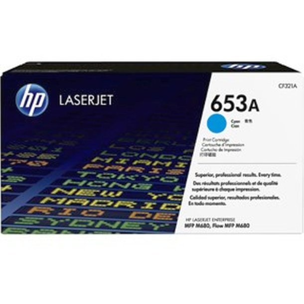 HP 653A - LaserJet - original toner - cyan - 16500 sider