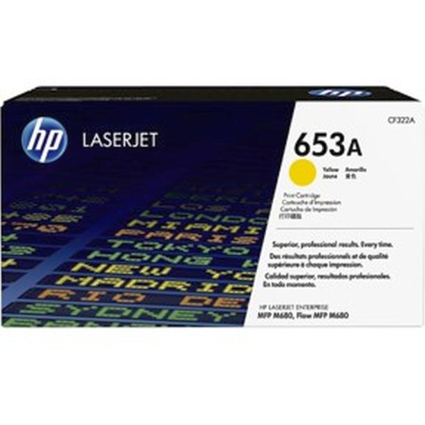 HP 653A - LaserJet - original toner - yellow - 16500 sider