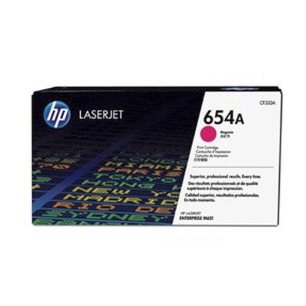 HP 654A - LaserJet - original toner - magenta - 15000 sider