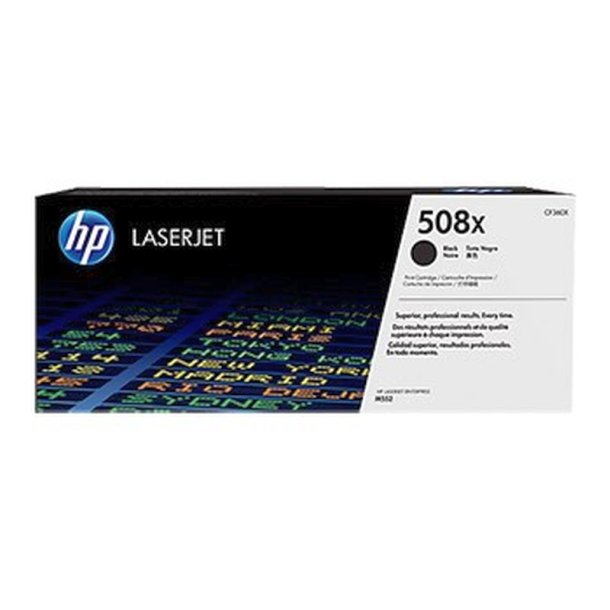 HP 508X - LaserJet - original toner - sort - 12500 sider