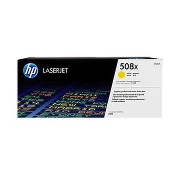 HP 508X - LaserJet - original toner - yellow - 9500 sider