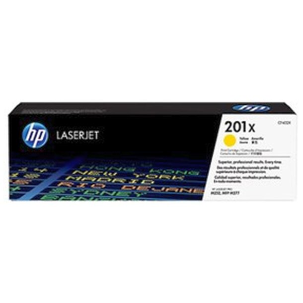 HP 201X - LaserJet - original toner - yellow - 2300 sider