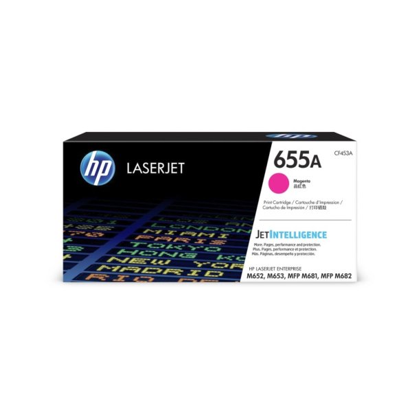 HP 655A - LaserJet - original toner - magenta - 10500 sider