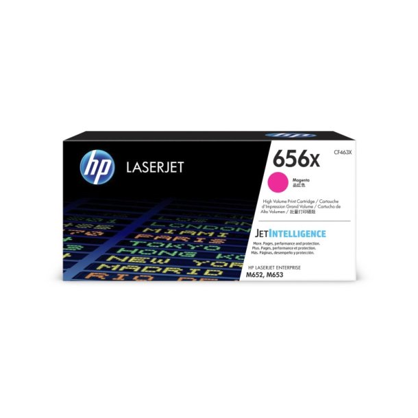 HP 656X - LaserJet - original toner - magenta - 22000 sider