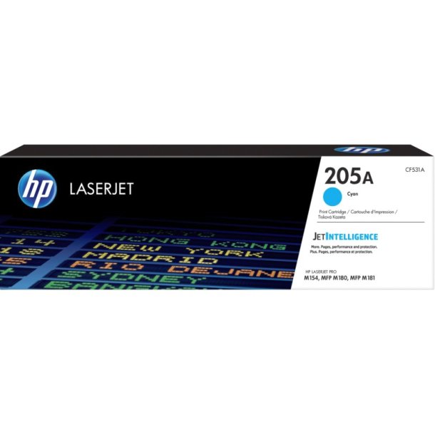 HP 205A - LaserJet - original toner - cyan - 900 sider