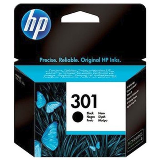 HP 301 - original - sort - Pigmentbaseret - 3 ml - 170 Sider