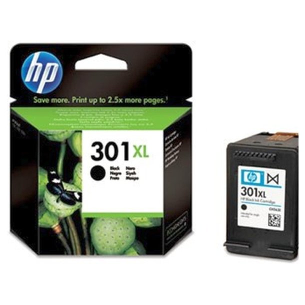 HP 301XL - original - sort - XL - Pigmentbaseret - 8 ml - 430 Sider