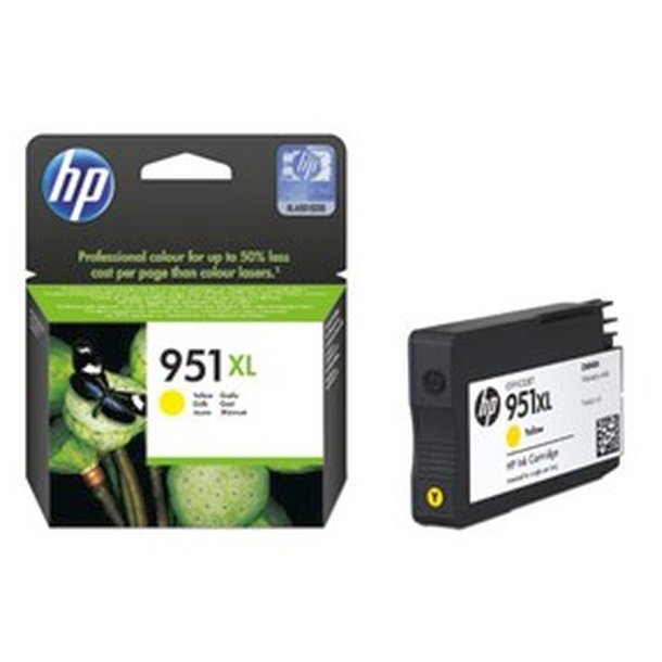 HP 951XL - original - yellow - XL - Pigmentbaseret - 1500 Sider