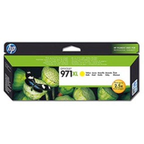 HP 971XL - original - yellow - XL - Pigmentbaseret - 83 ml - 6600 Sider