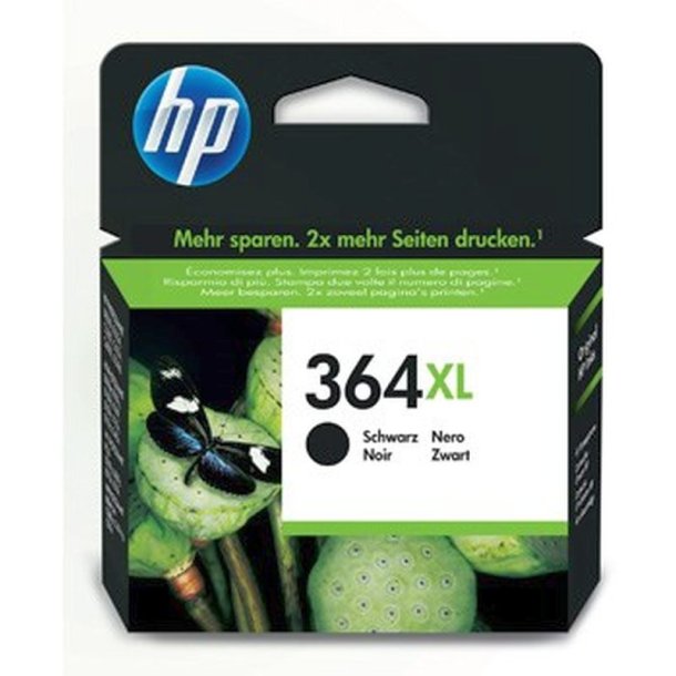 HP 364XL - original - sort - XL - Pigmentbaseret - 550 Sider