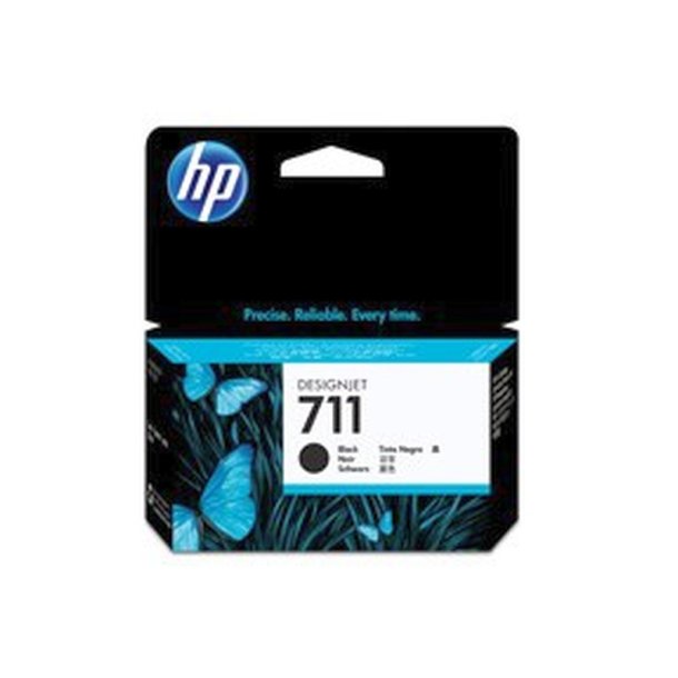 HP 711 - original med 38 ml - sort - Farvestofsublimeringsblk